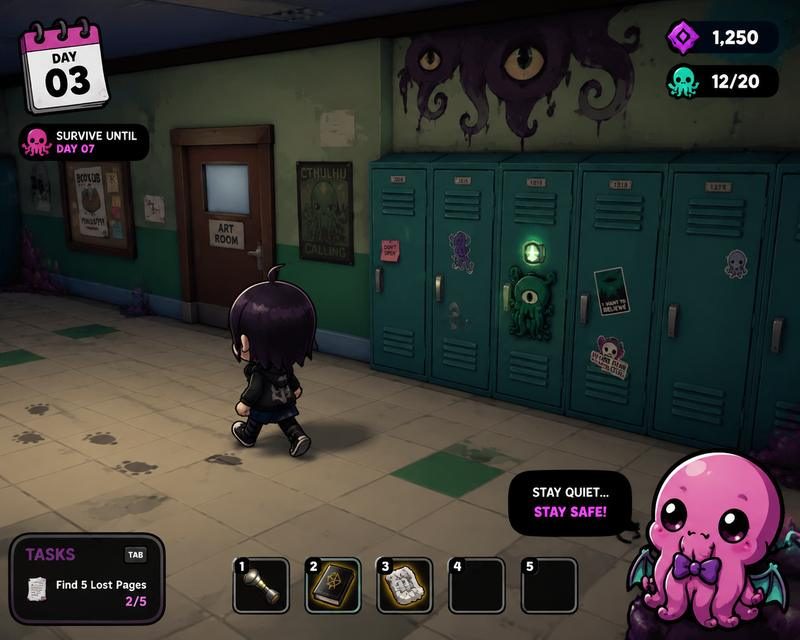 Lovecraft Locker 玩法展示 画面 5